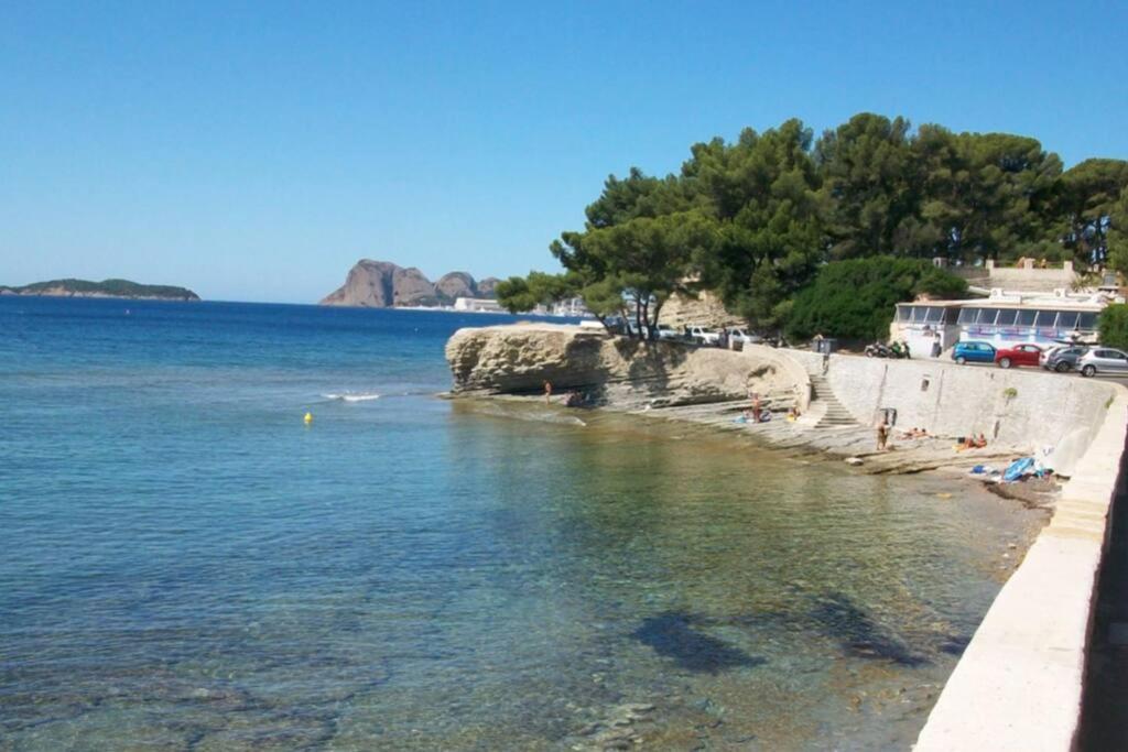 Studio La Ciotat Vue Mer Avec Garage Exterior photo